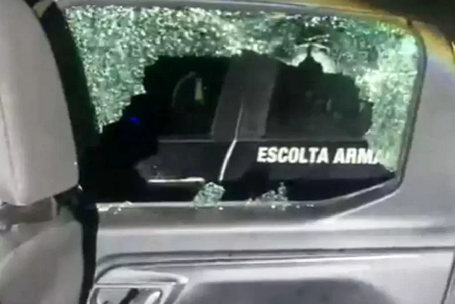 Escolta armada é alvo de ataque a tiros na linha férrea em São Vicente; suspeito fugiu | Santa Portal